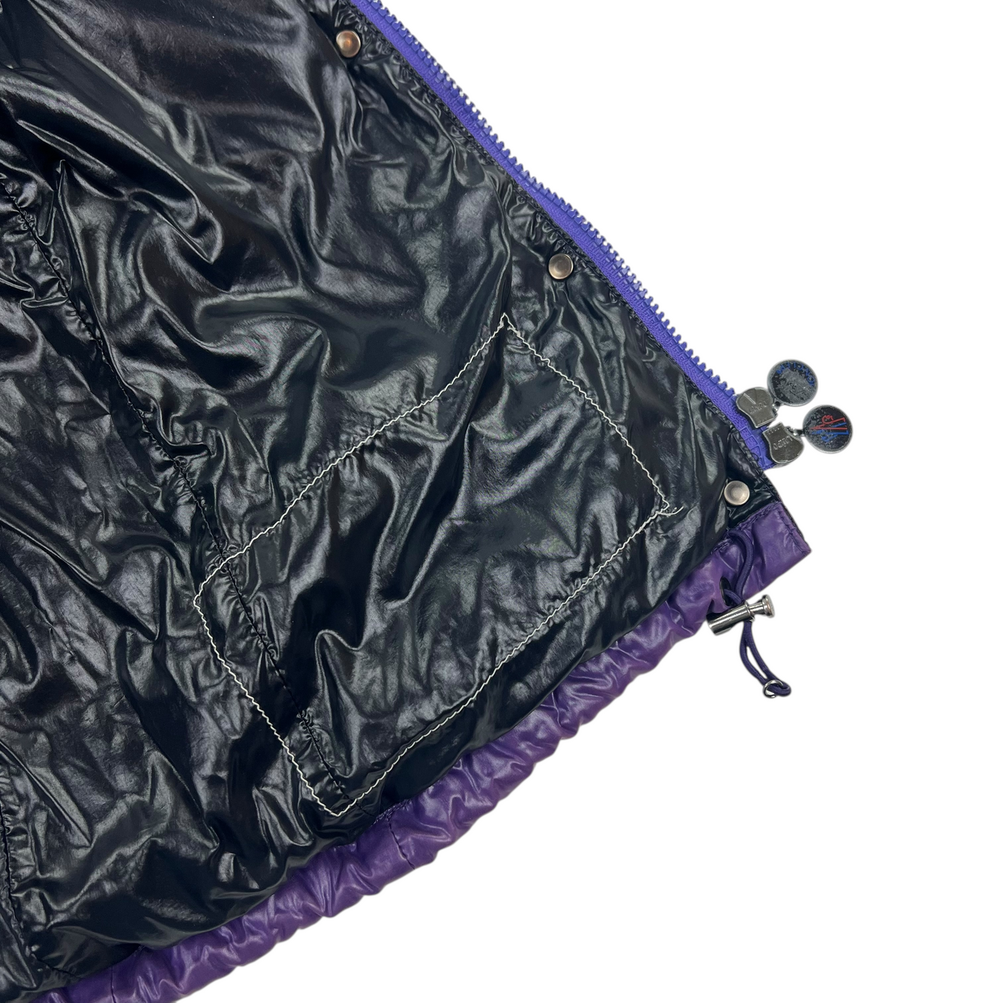 Moncler Bady Puffer Jacket - Women M purple