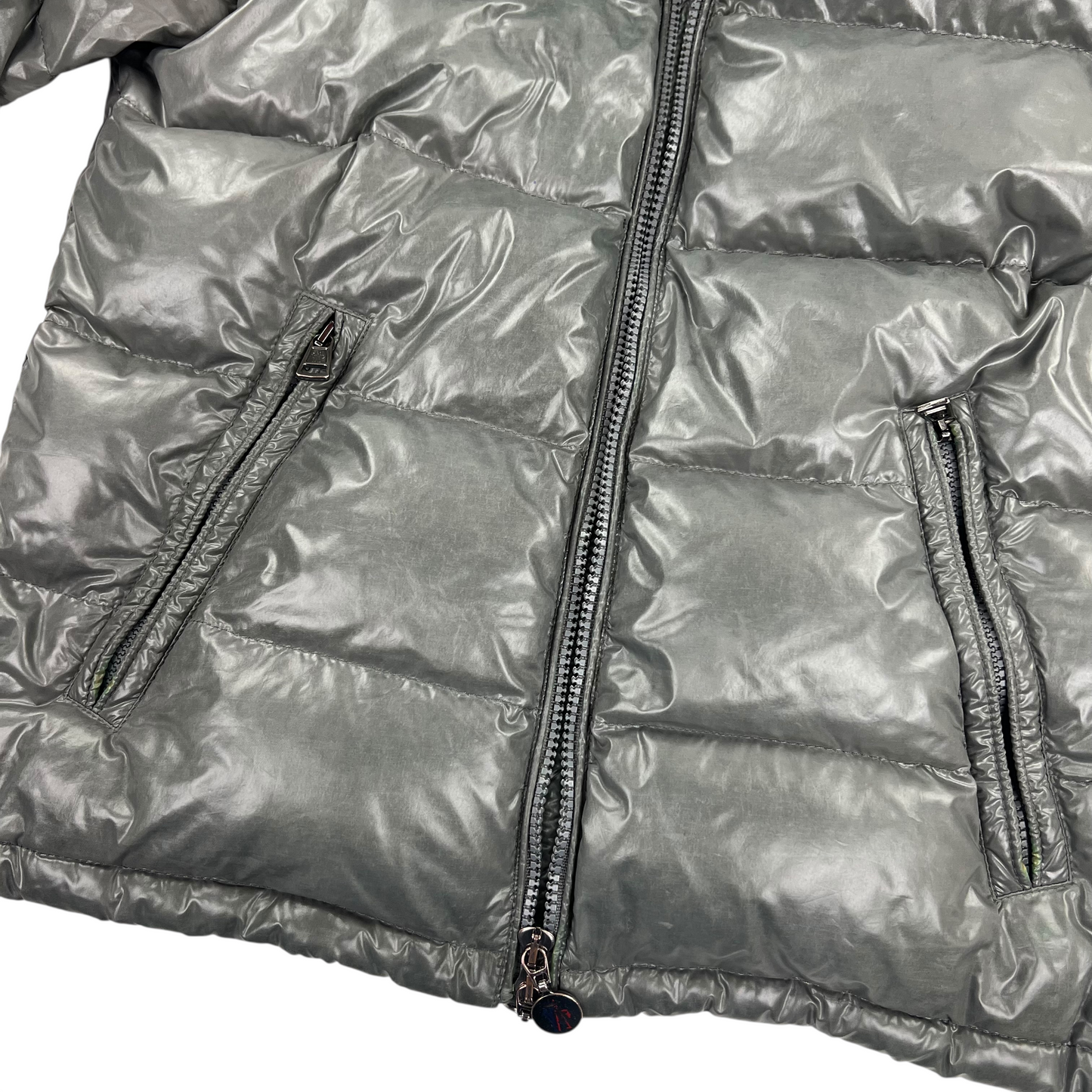 Moncler Bady Puffer Jacket - Women S Kids 164 silver