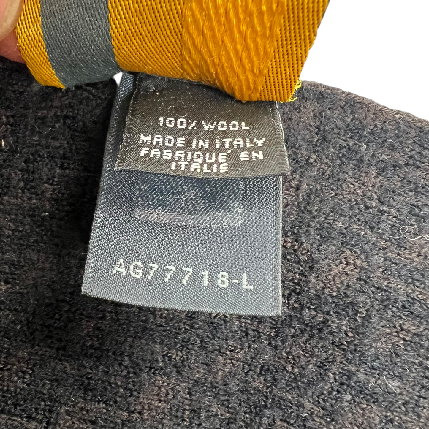 Fendi Roma Vintage Scarf Wool Muffler