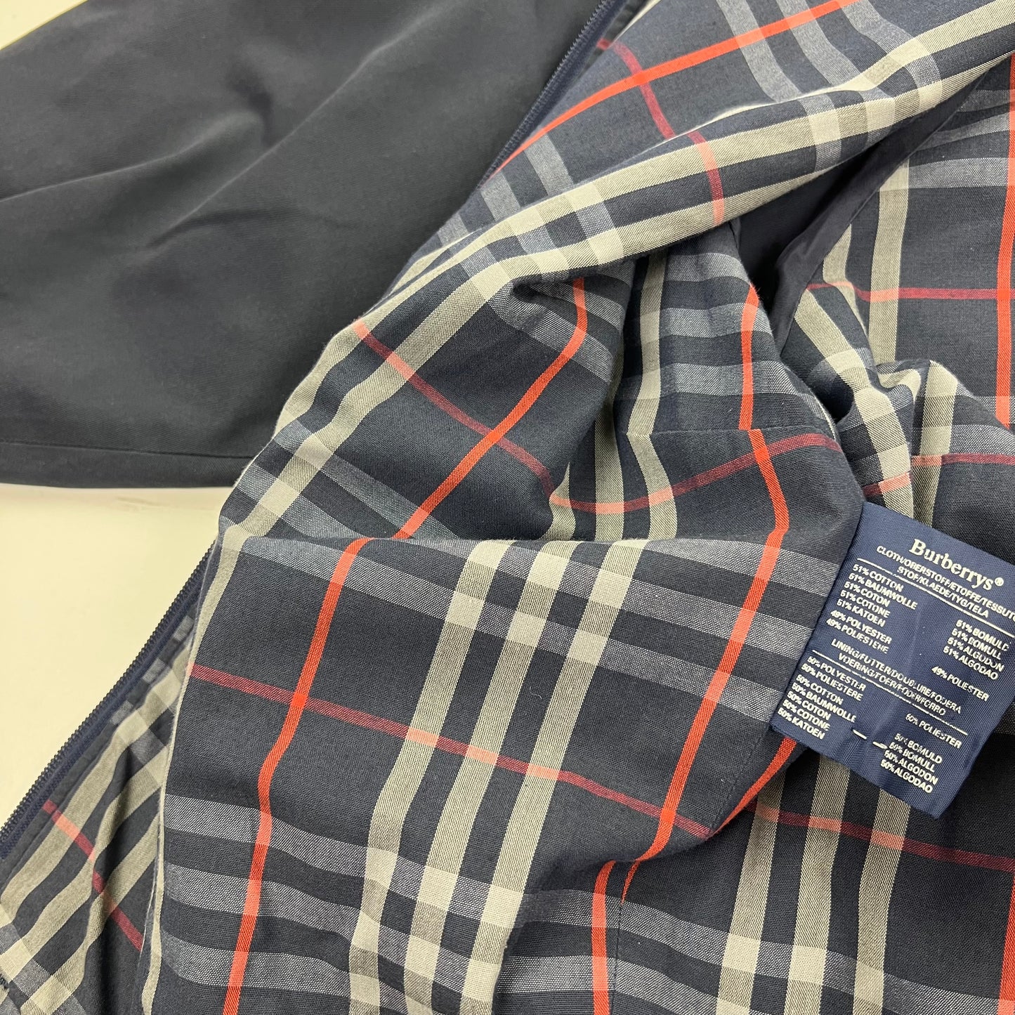 Burberry Windbreaker Harrington Jacket - L