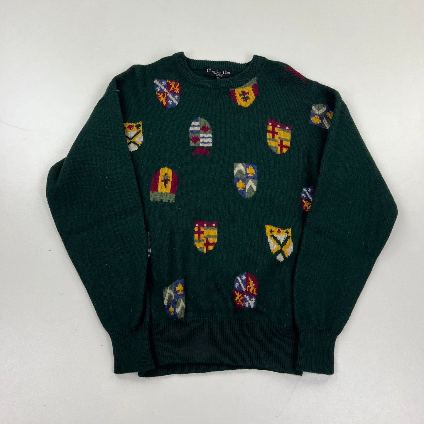 Christian Dior Vintage Wool Knit Sweater - Women M