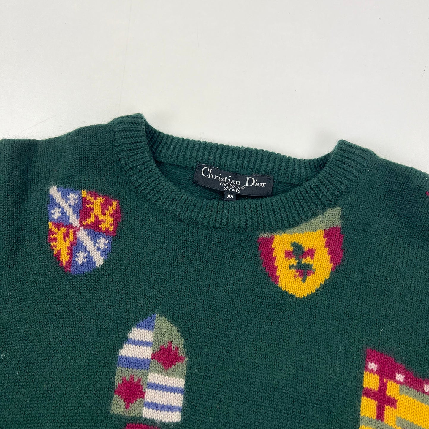 Christian Dior Vintage Wool Knit Sweater - Women M