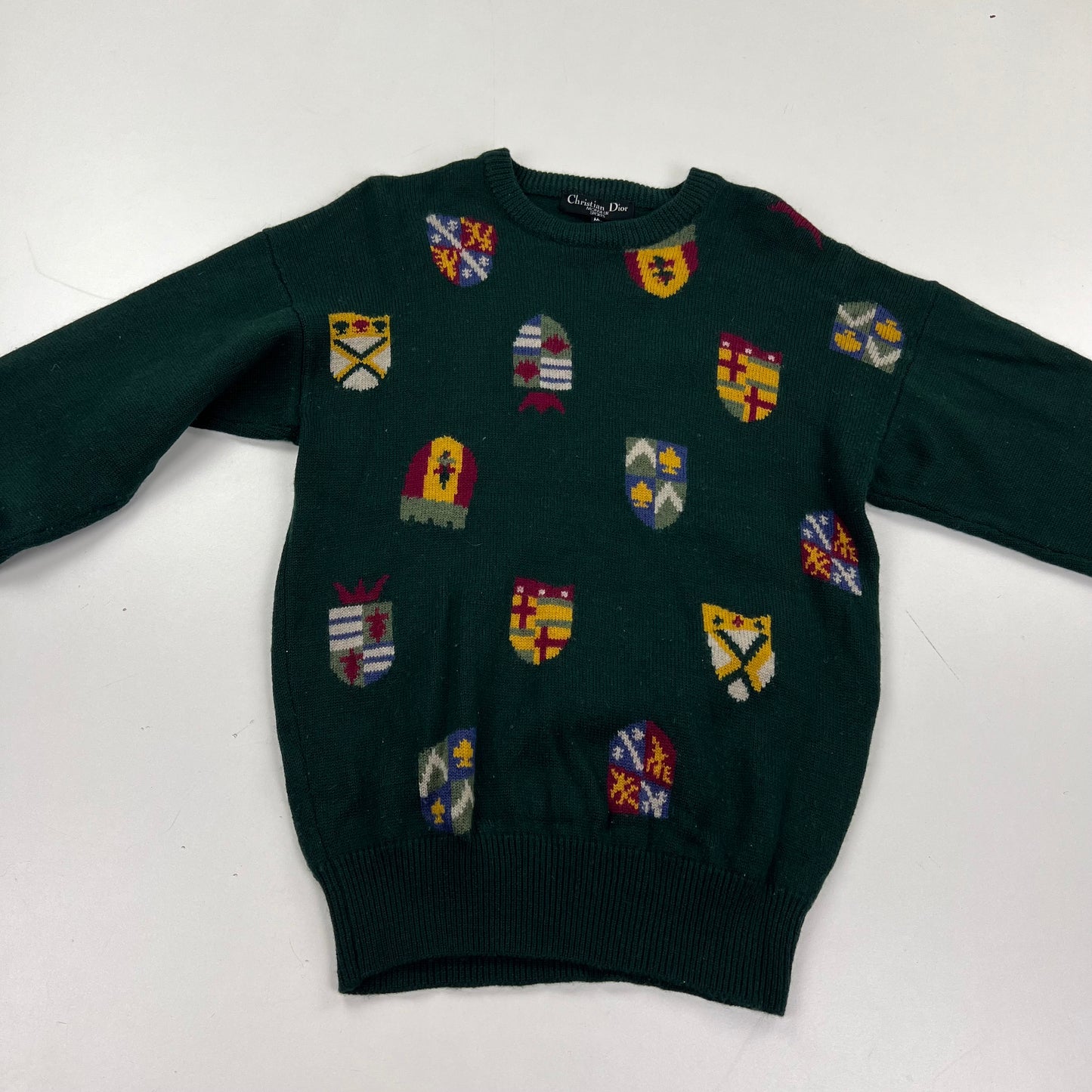 Christian Dior Vintage Wool Knit Sweater - Women M