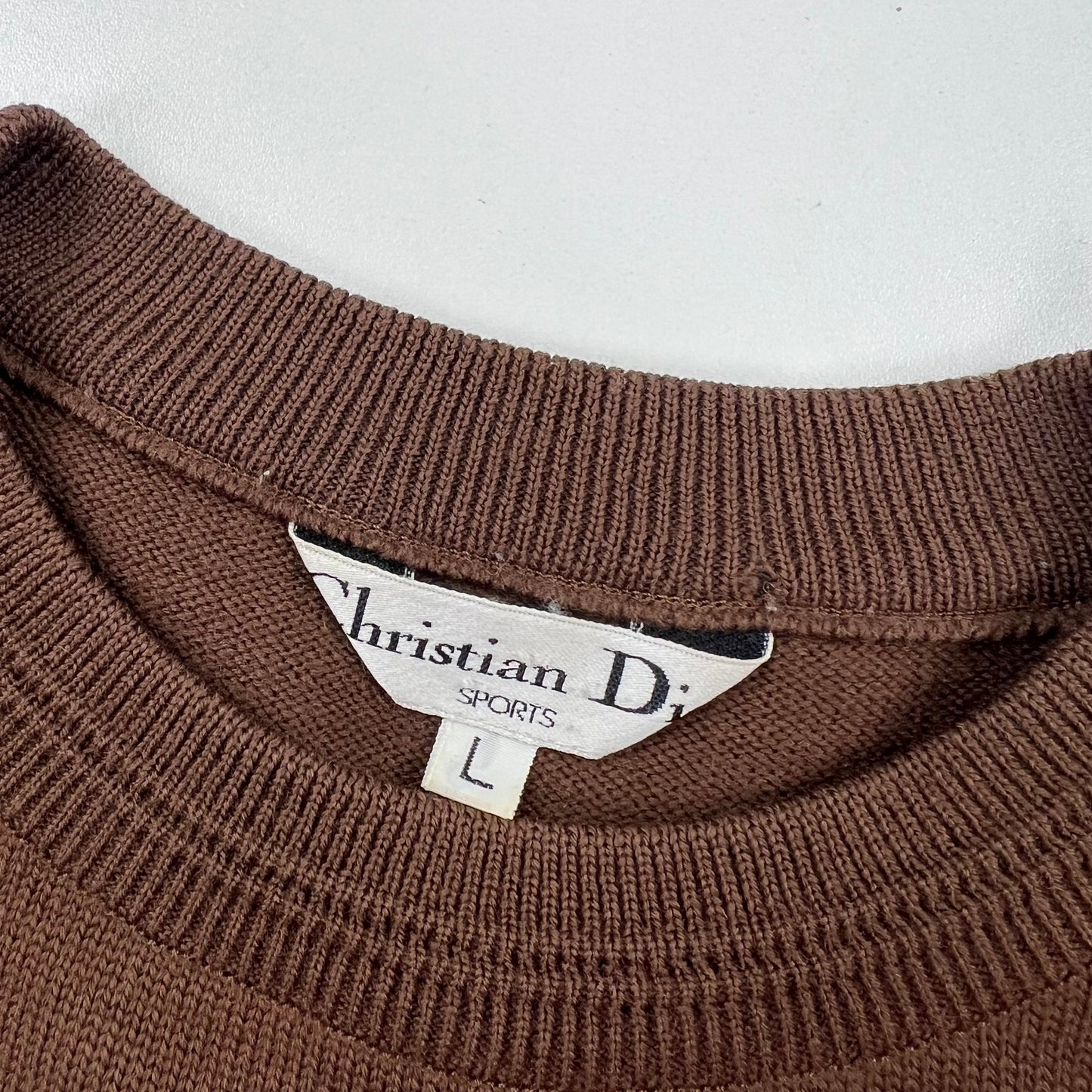 Christian Dior Vintage Knit Sweater - Women L