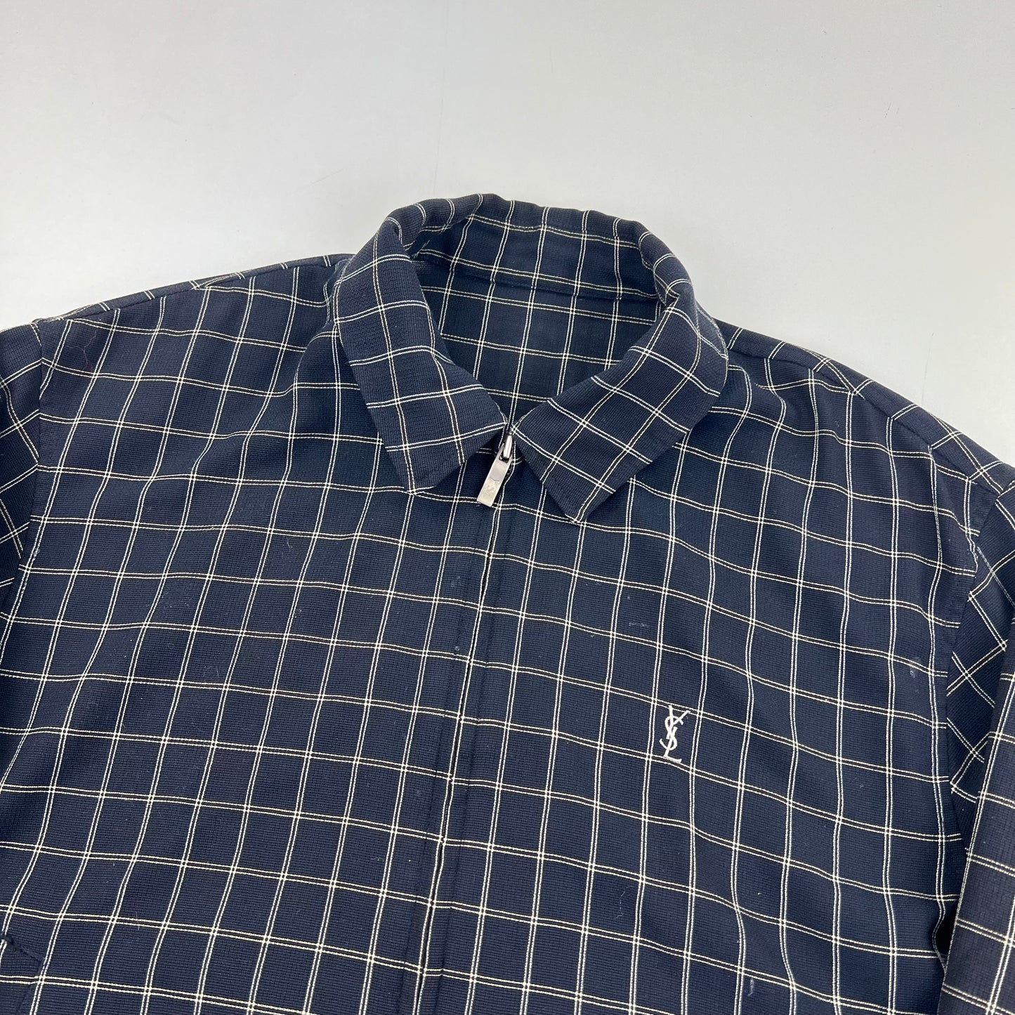 YSL Yves Saint Laurent Harrington Windbreaker Jacket - L