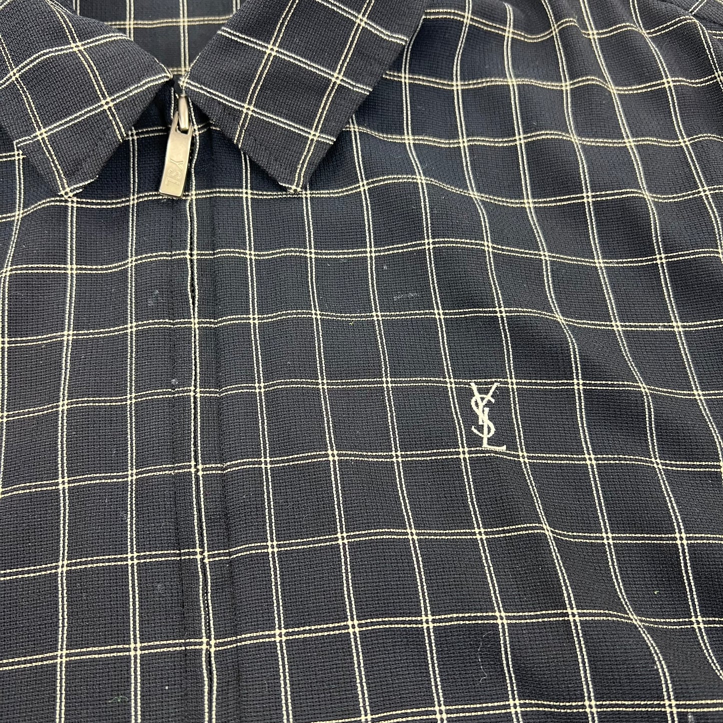 YSL Yves Saint Laurent Harrington Windbreaker Jacket - L