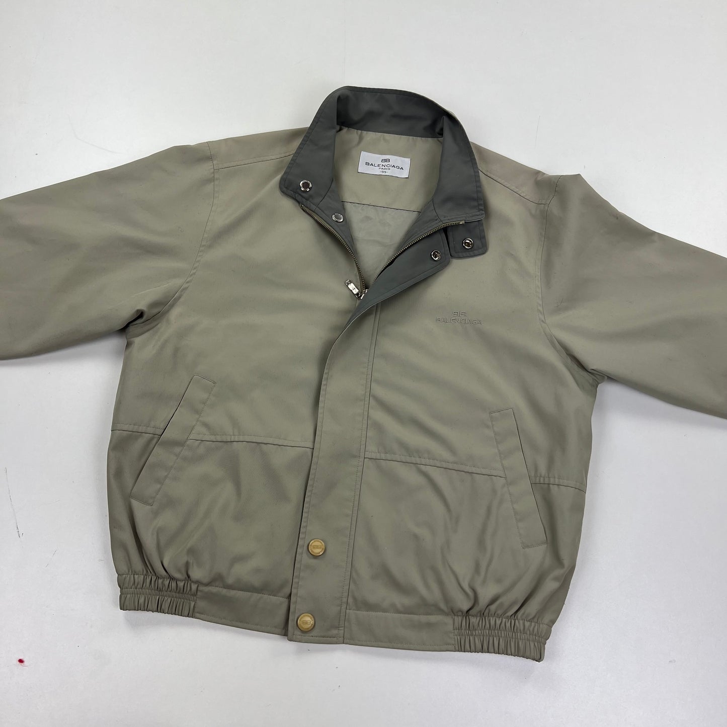 Vintage Balenciaga Windbreaker Harrington Jacket - M