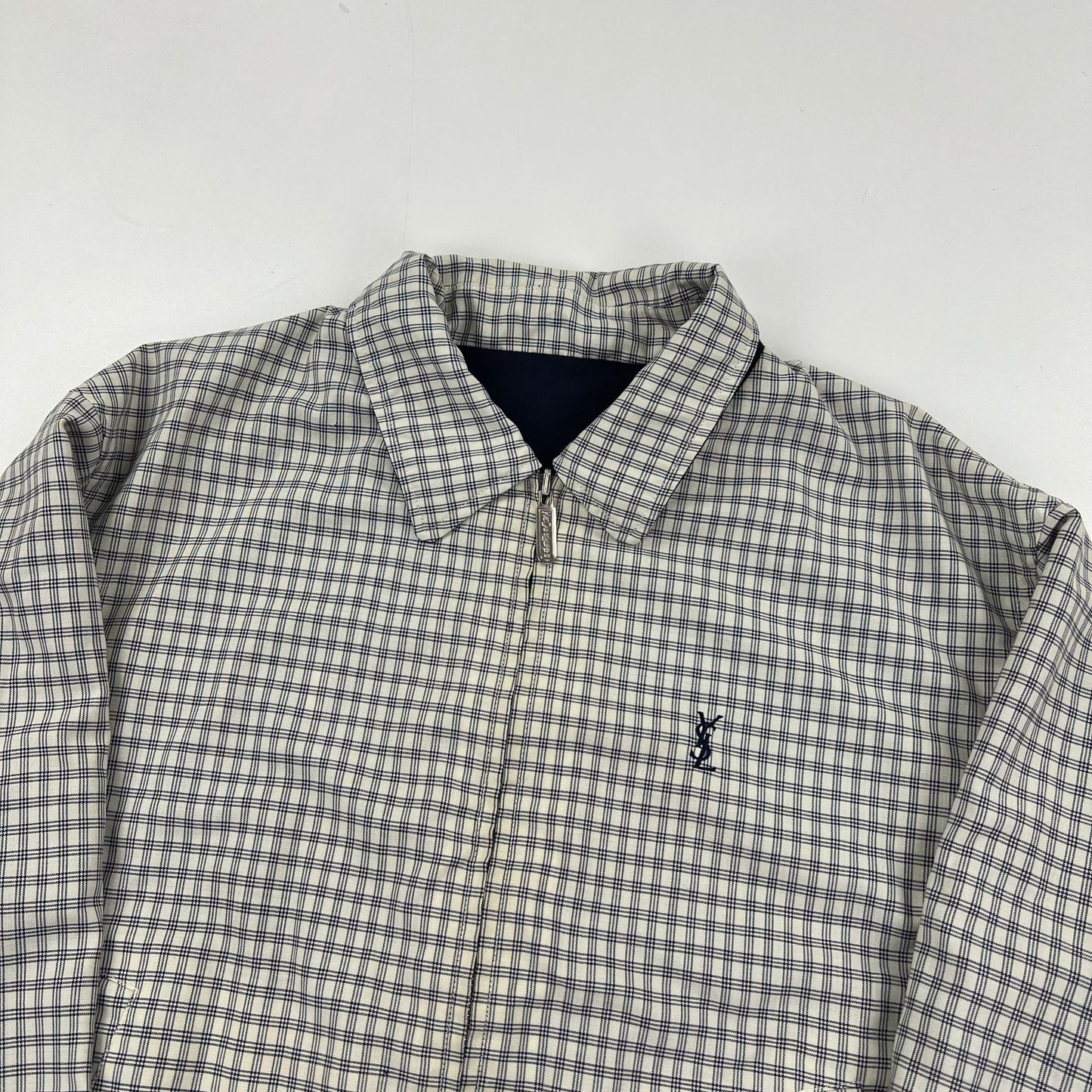 YSL Yves Saint Laurent Windbreaker Harrington Jacket - L