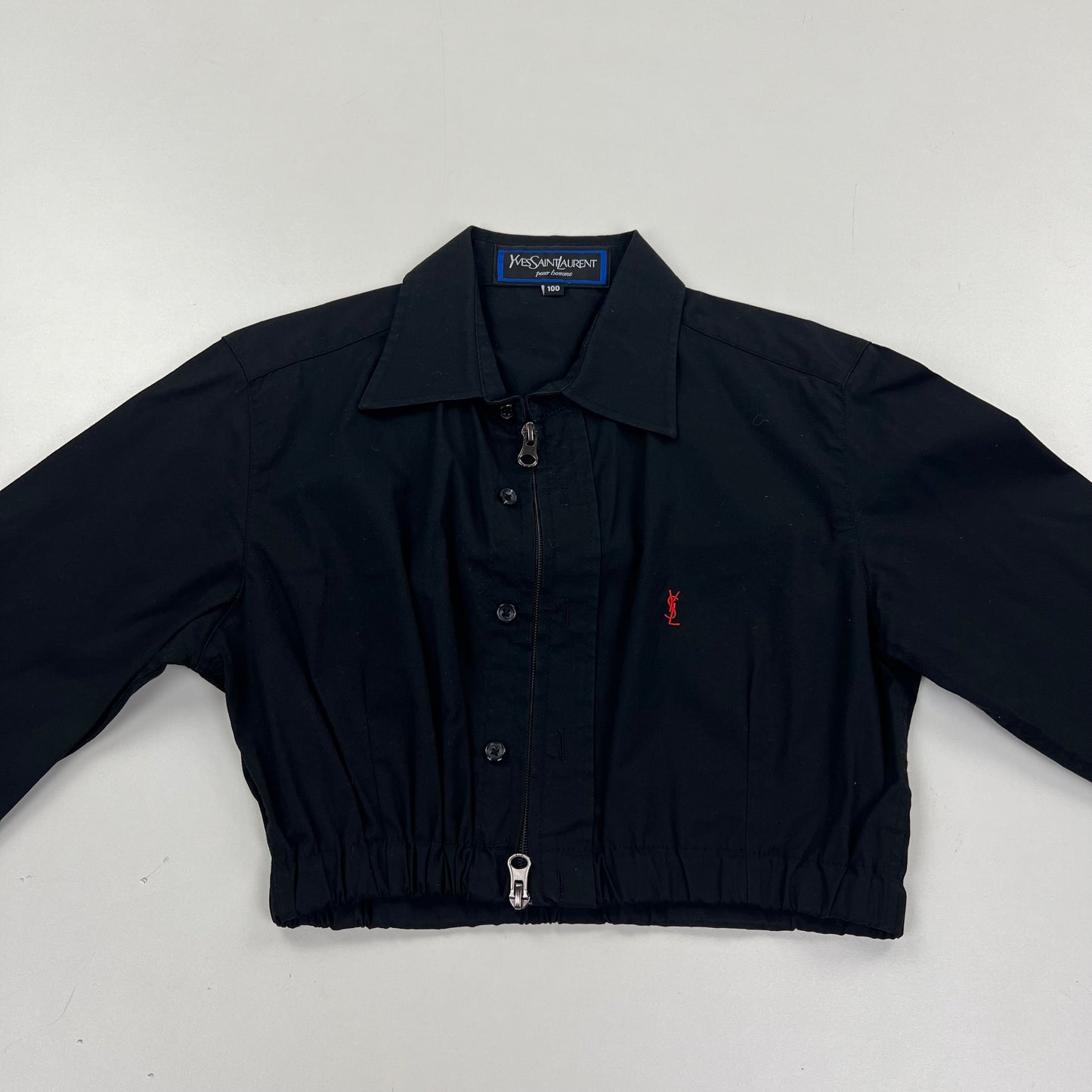 YSL Yves Saint Laurent Crop Top Jacket - Women S