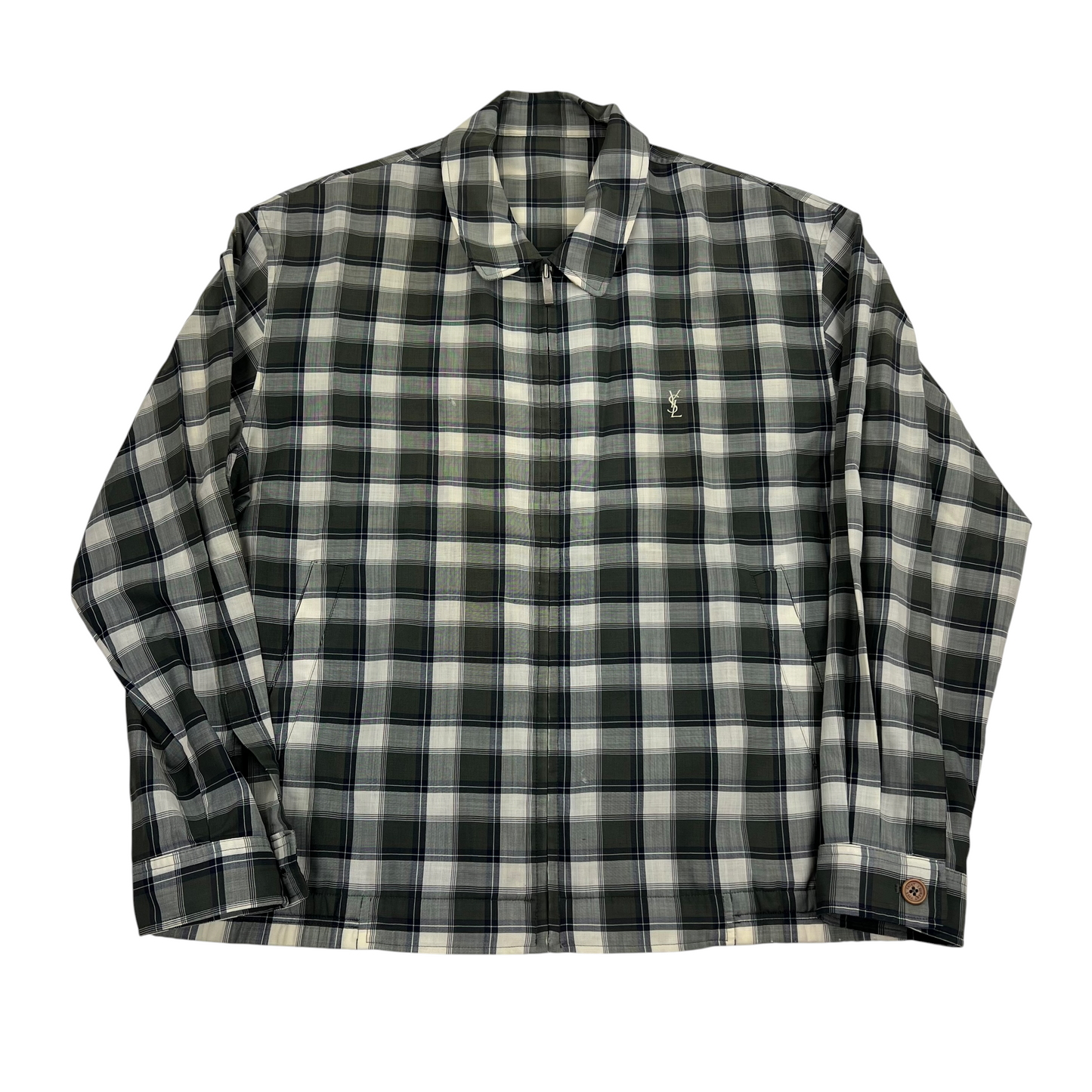YSL Yves saint Laurent Windbreaker Harrington Jacket - L