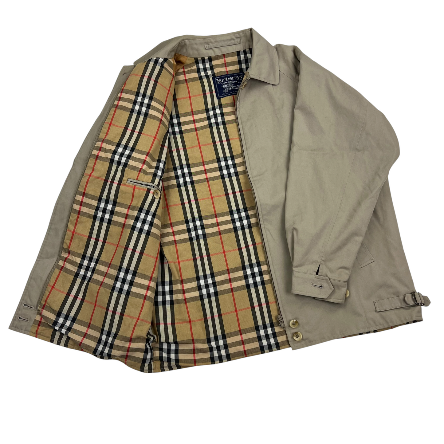 Burberry London Windbreaker Harrington Jacket - M