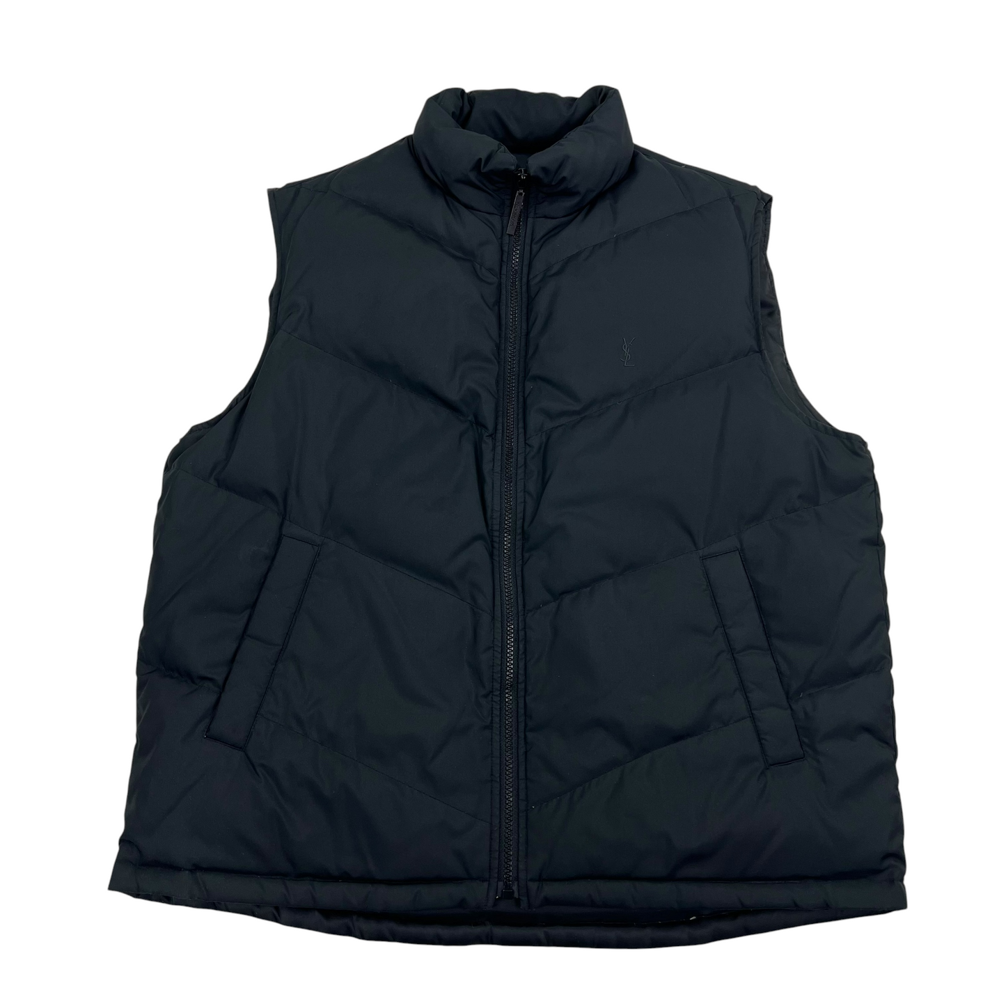 YSL Yves Saint Laurent Vest Puffer Gilet Jacket - L