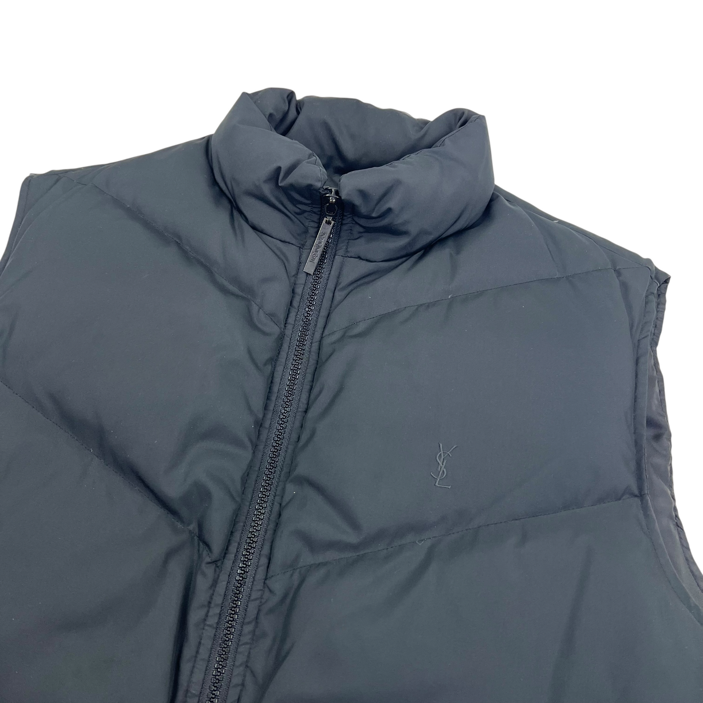YSL Yves Saint Laurent Vest Puffer Gilet Jacket - L