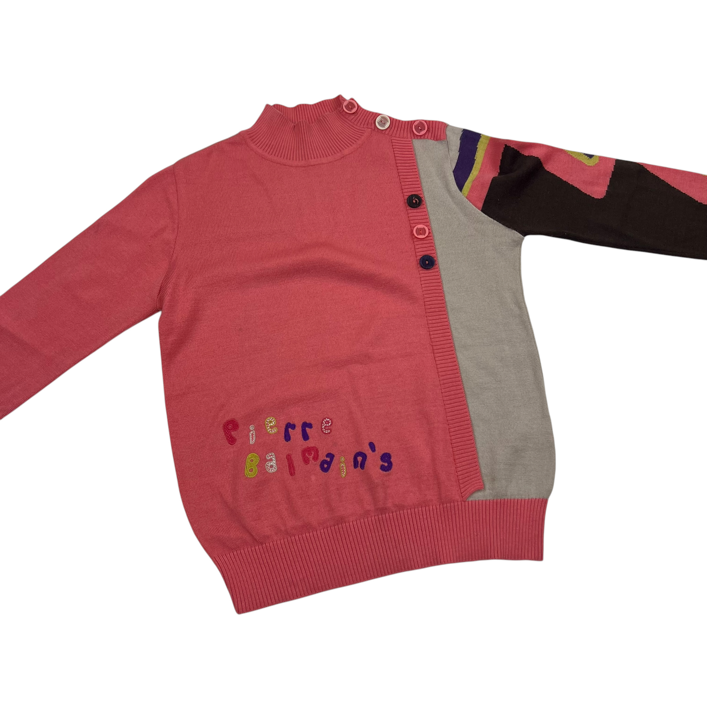 Vintage Pierre Balmain Cotton Wool Sweater - Women XS