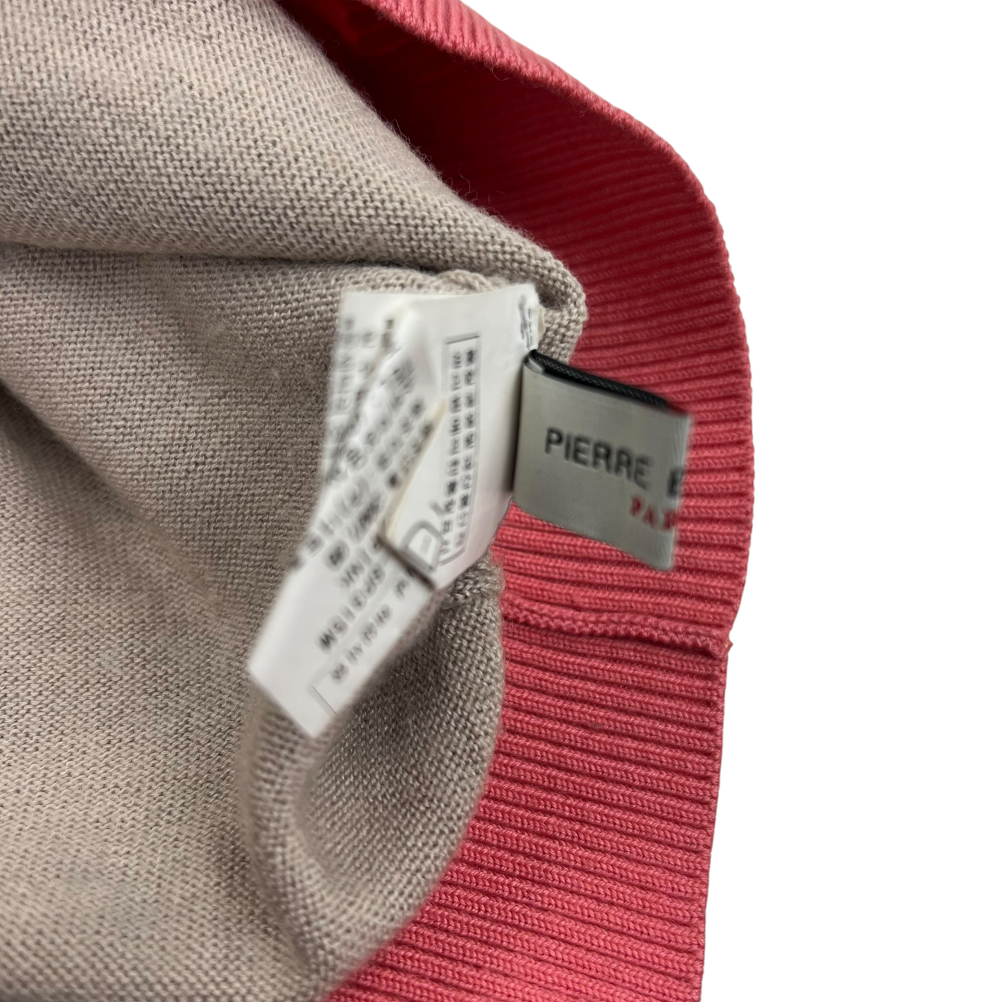 Vintage Pierre Balmain Cotton Wool Sweater - Women XS