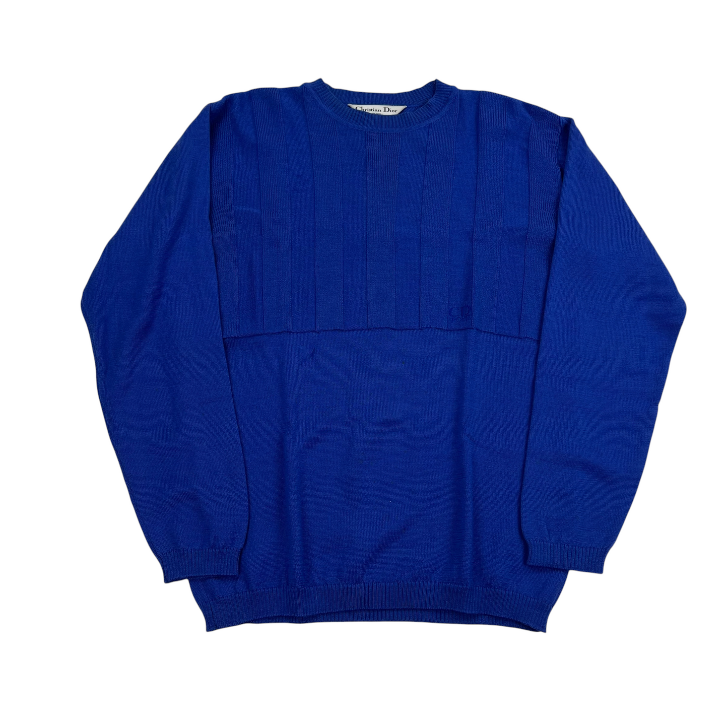 Vintage Pierre Balmain Cotton Wool Sweater - Women L