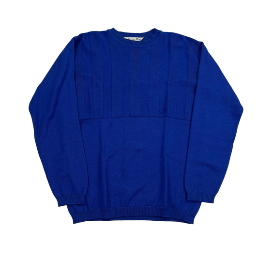 Vintage Pierre Balmain Cotton Wool Sweater - Women L