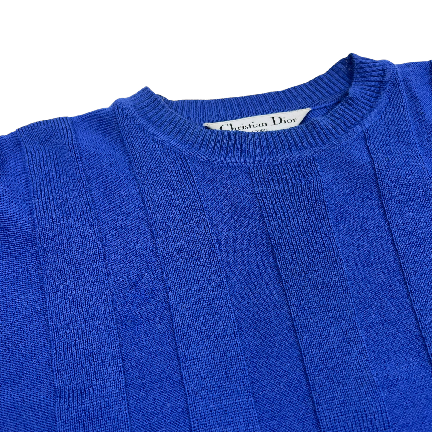 Vintage Pierre Balmain Cotton Wool Sweater - Women L