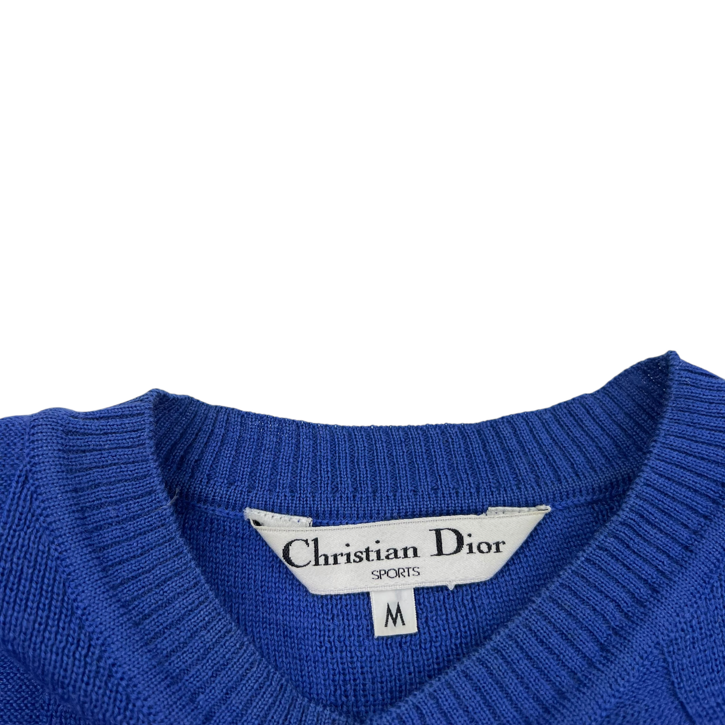 Vintage Pierre Balmain Cotton Wool Sweater - Women L