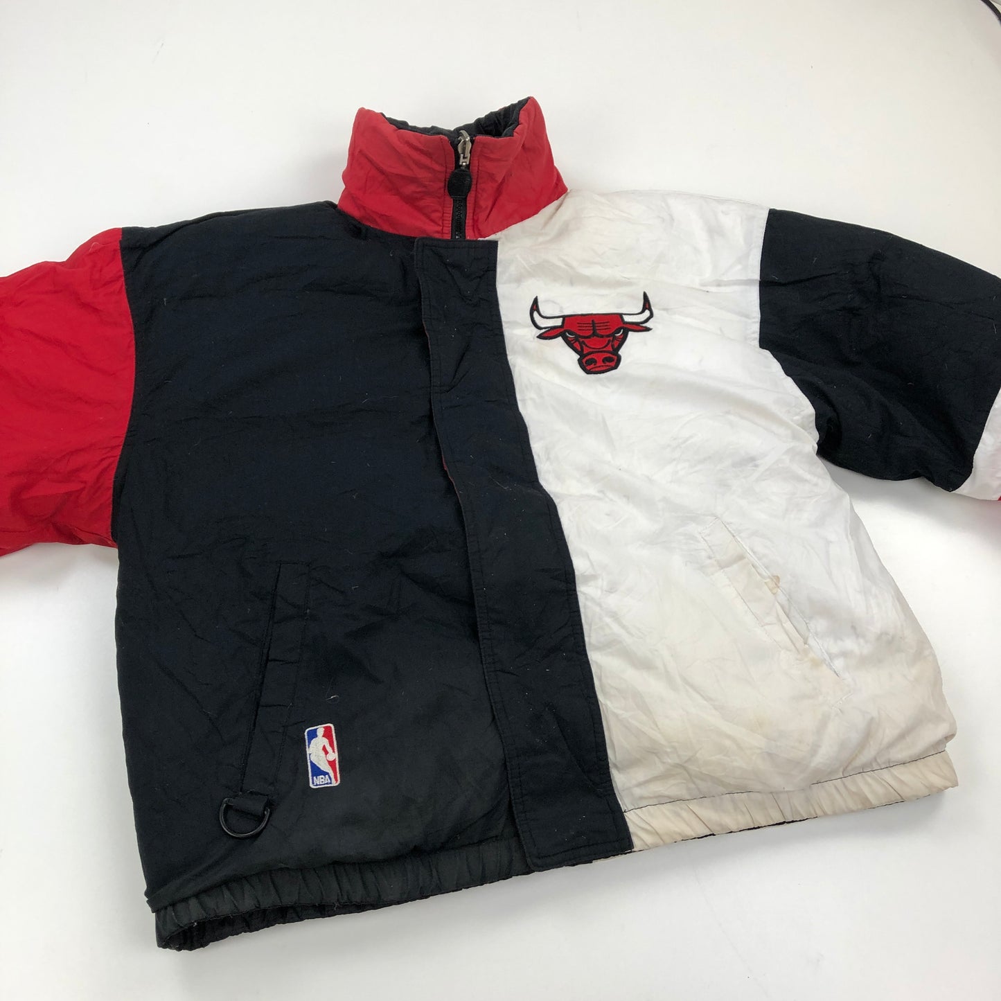 NBA Starter Chicago Bulls Reverse Puffer Jacket