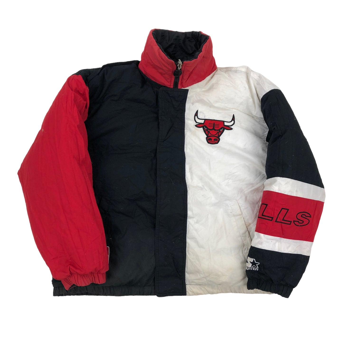 NBA Starter Chicago Bulls Reverse Puffer Jacket