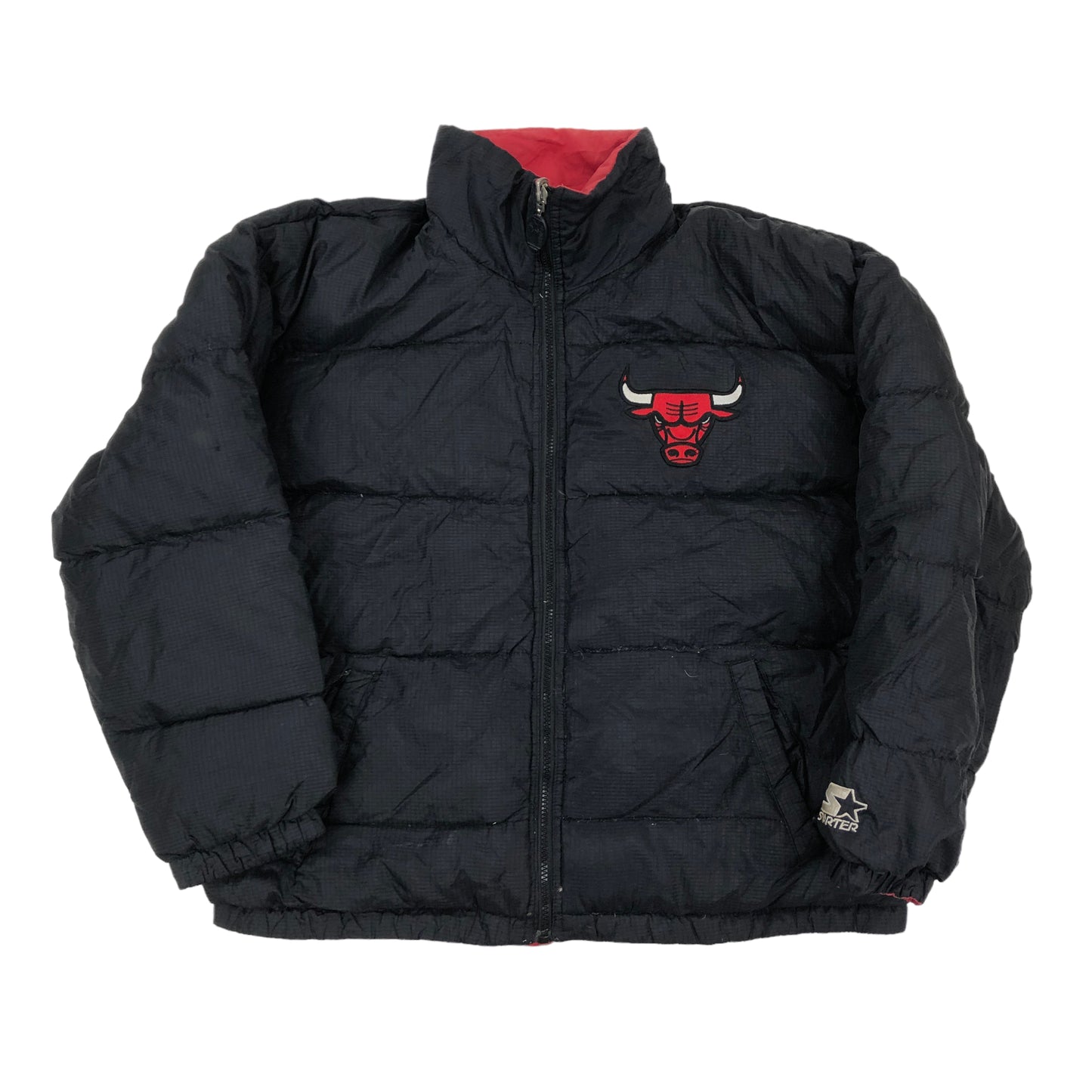 NBA Starter Chicago Bulls Reverse Puffer Jacket