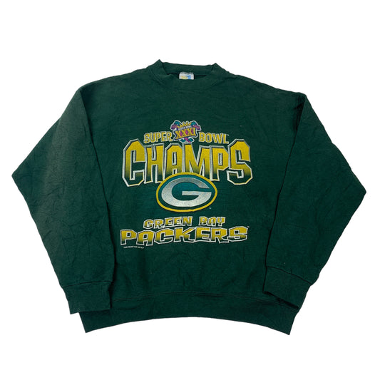 Greenbay Packers Super Bowl XXXI Sweater - XL