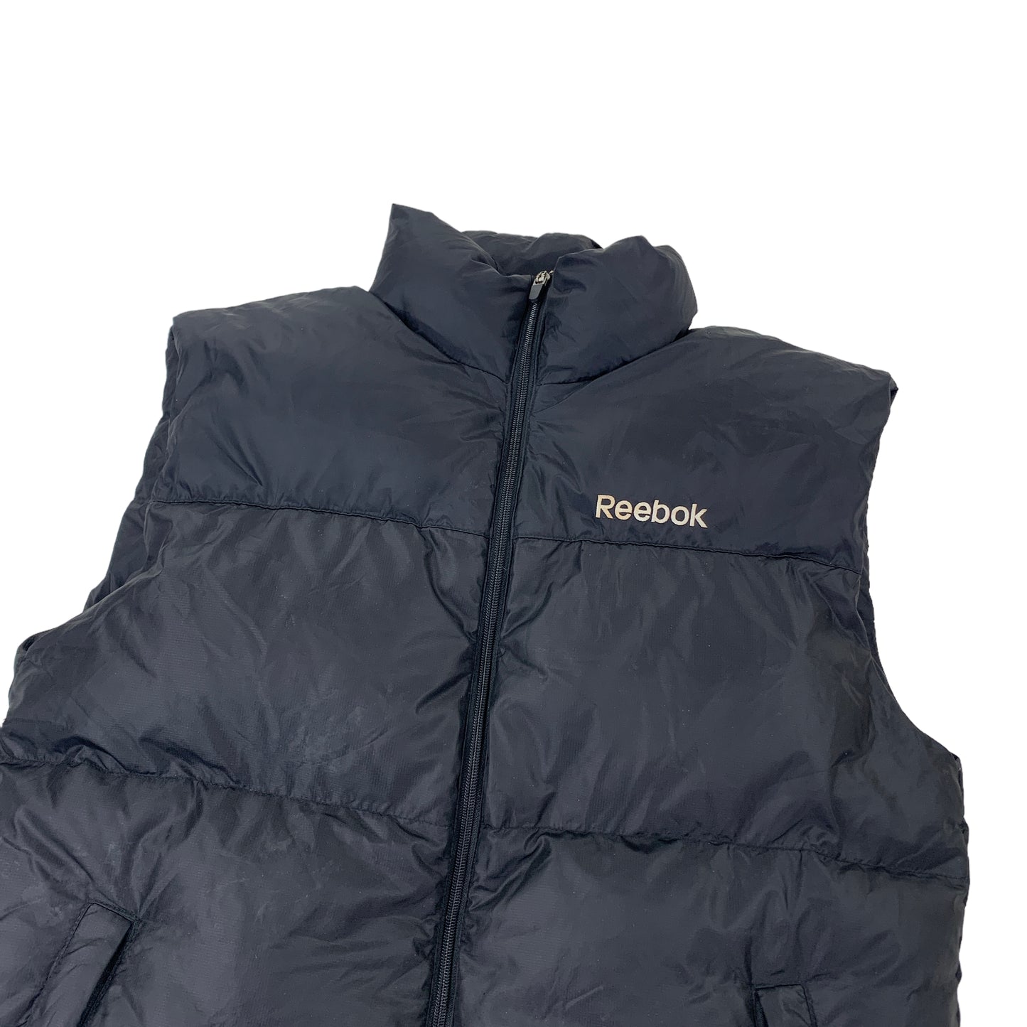 Reebok Puffer Vest Gilet Jacket - M