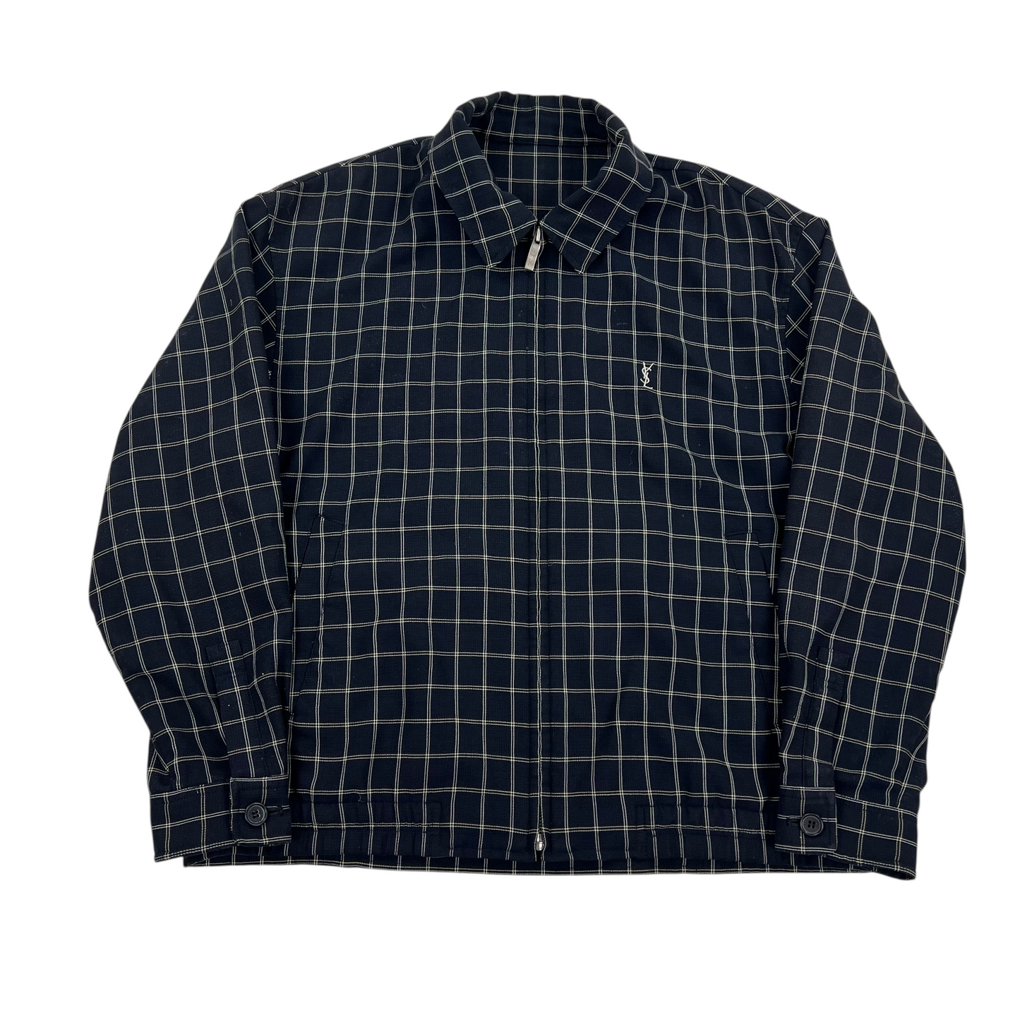 YSL Yves Saint Laurent Harrington Windbreaker Jacket - L