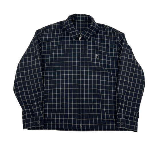 YSL Yves Saint Laurent Harrington Windbreaker Jacket - L