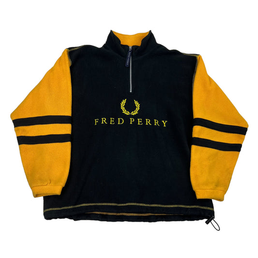 Fred Perry Fleece 1/4 Zip Sweater - L