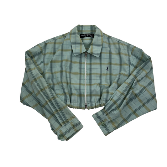 YSL Yves Saint Laurent Crop Top Windbreaker - Women