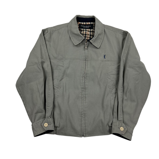 YSL Yves Saint Laurent Windbreaker Harrington Jacket - S/M