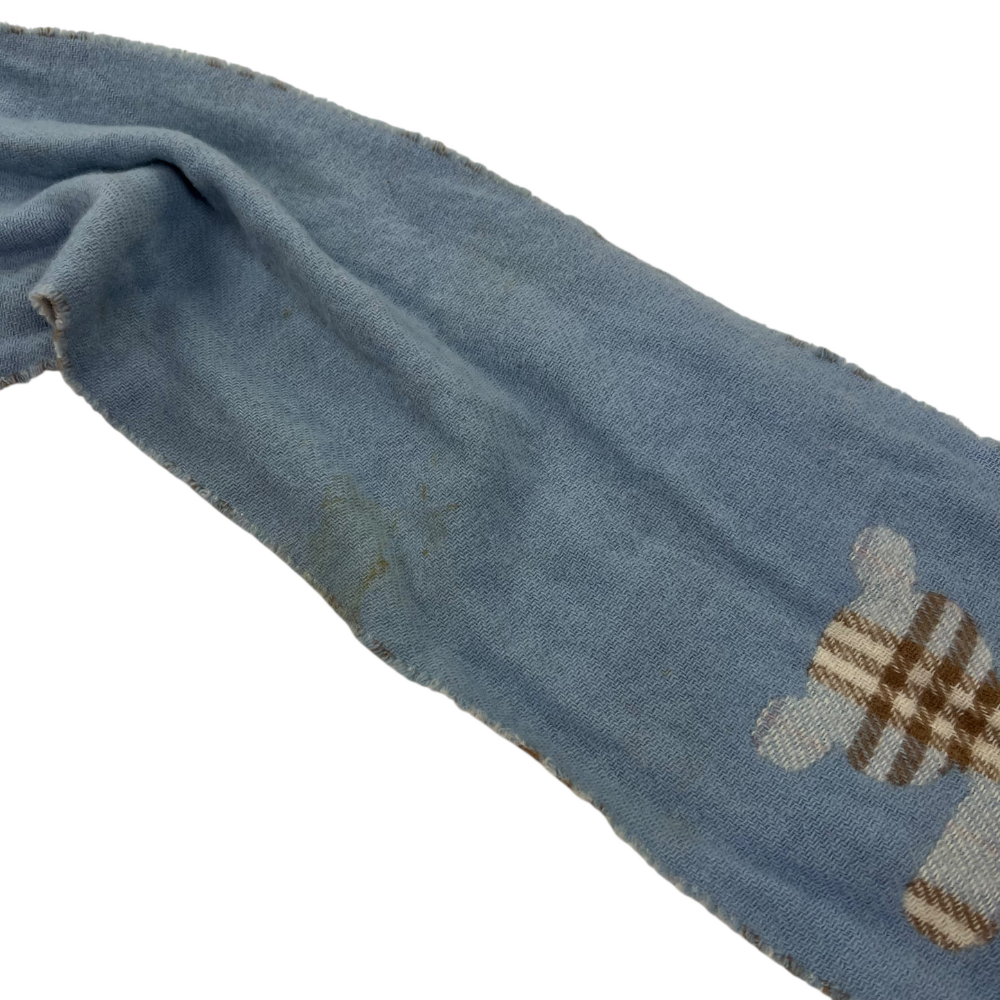 Burberry Wool Merino Muffler Scarf Schal Halstuch