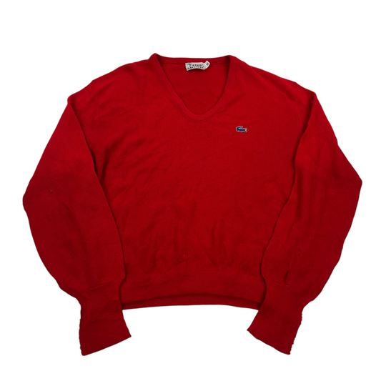 Vintage ZOD Lacoste V-Neck Sweater - XL