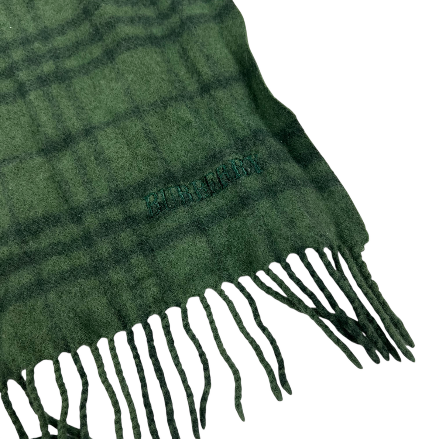 Burberry Wool Lambswool Muffler Scarf Schal Halstuch
