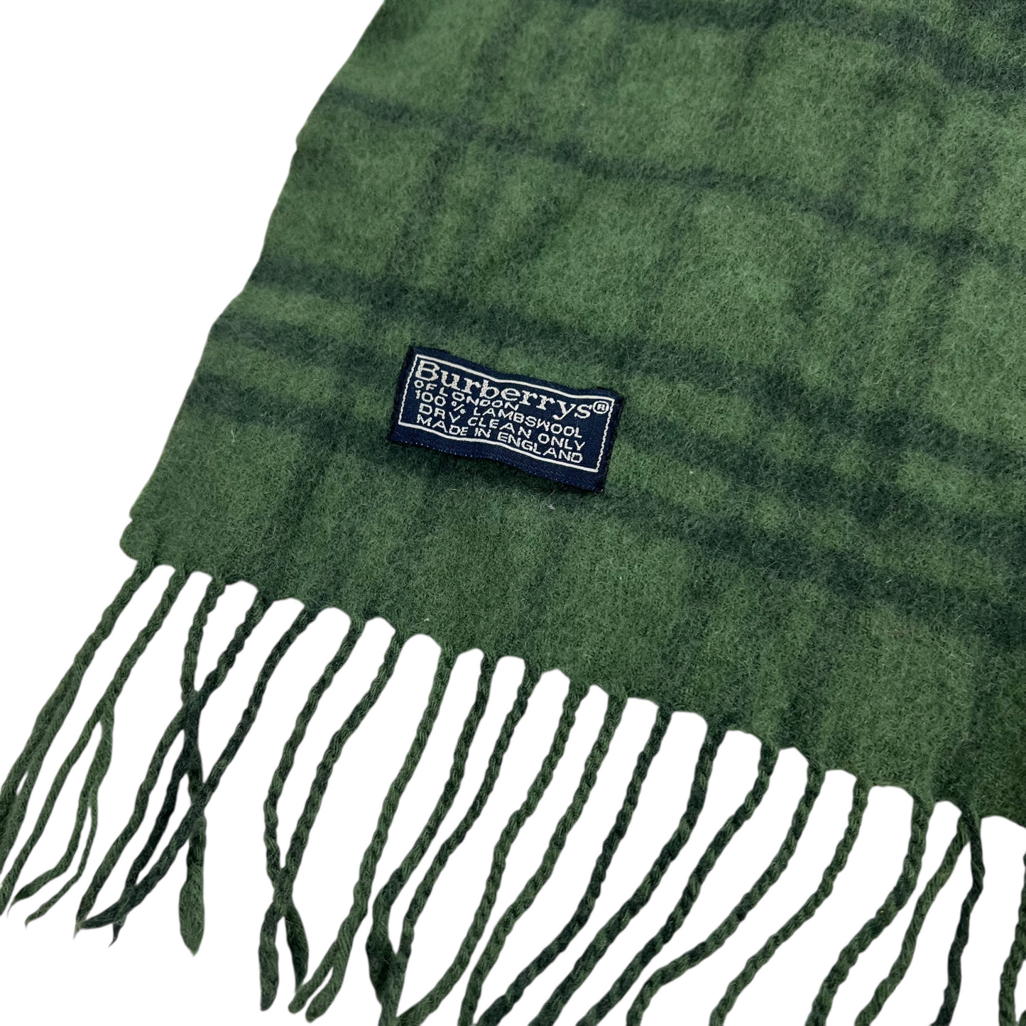 Burberry Wool Lambswool Muffler Scarf Schal Halstuch