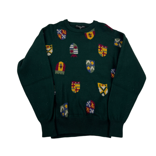 Christian Dior Vintage Wool Knit Sweater - Women M