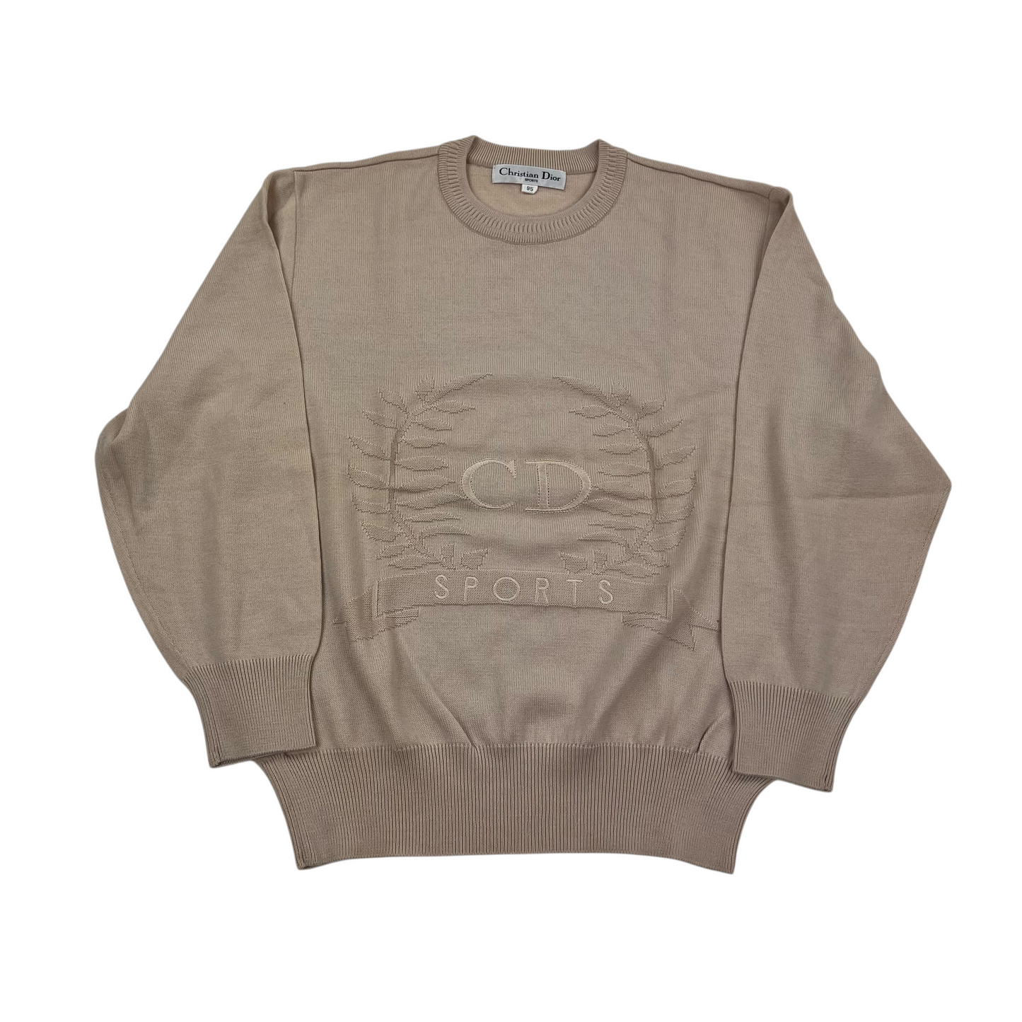 Christian Dior Vintage Knit Sweater - Women L Men S