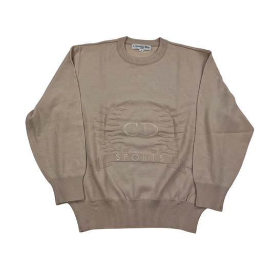 Christian Dior Vintage Knit Sweater - Women L Men S