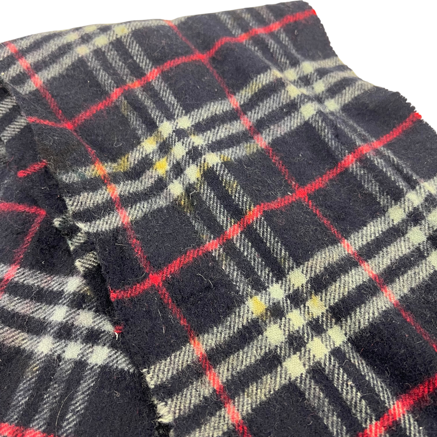 Burberry Wool Lambswool Muffler Scarf Schal Halstuch