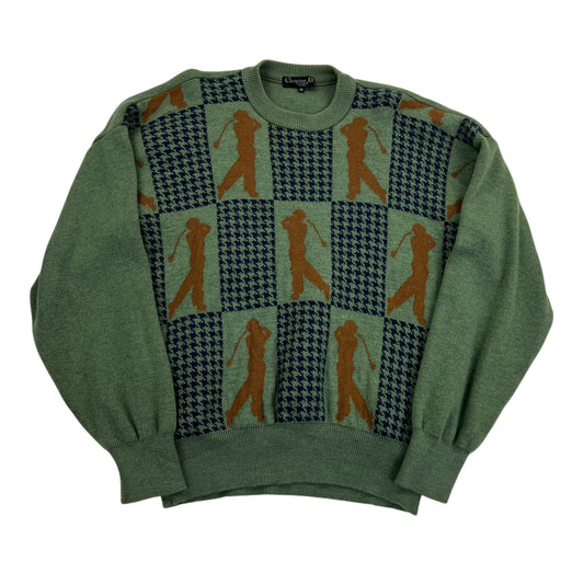 Vintage Christian Dior Golf Wool Sweater - M