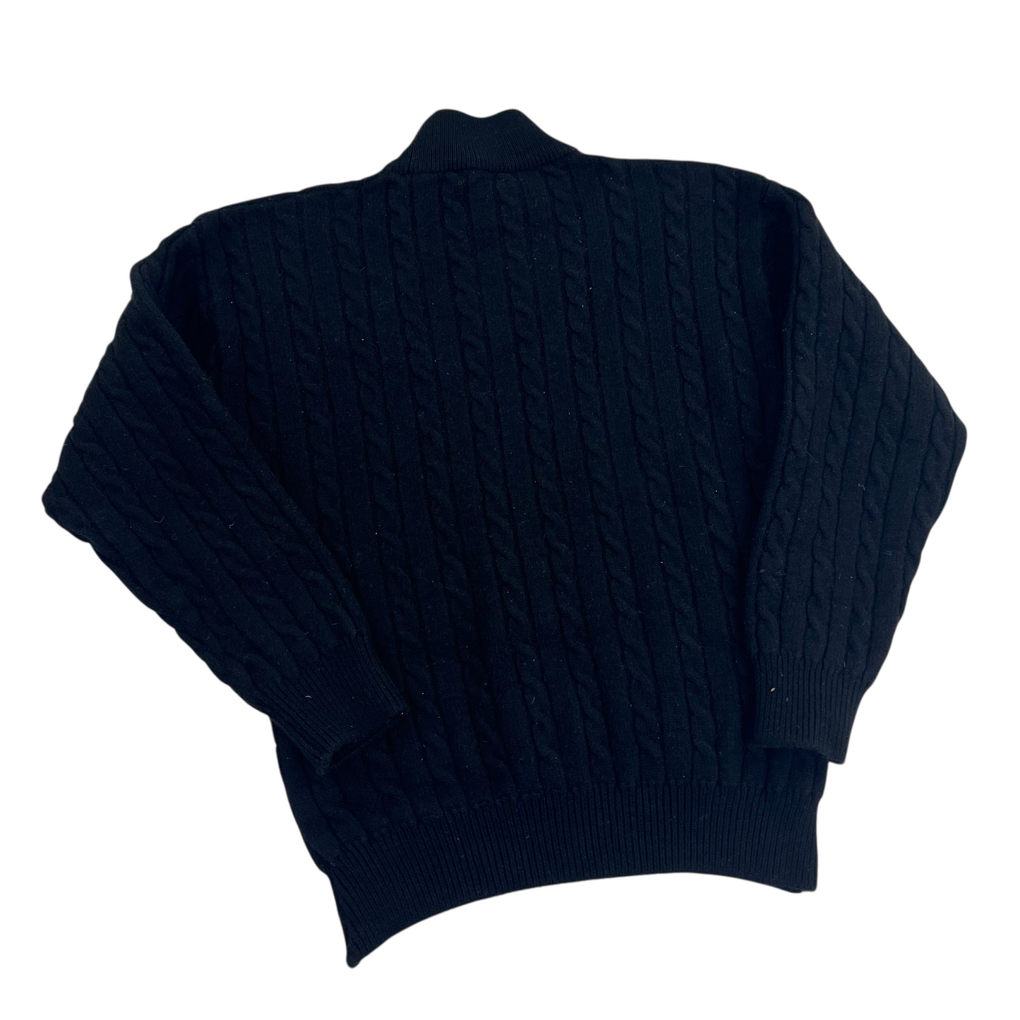 Valentino 90s Beachwear Wool Knit Sweater - Women L