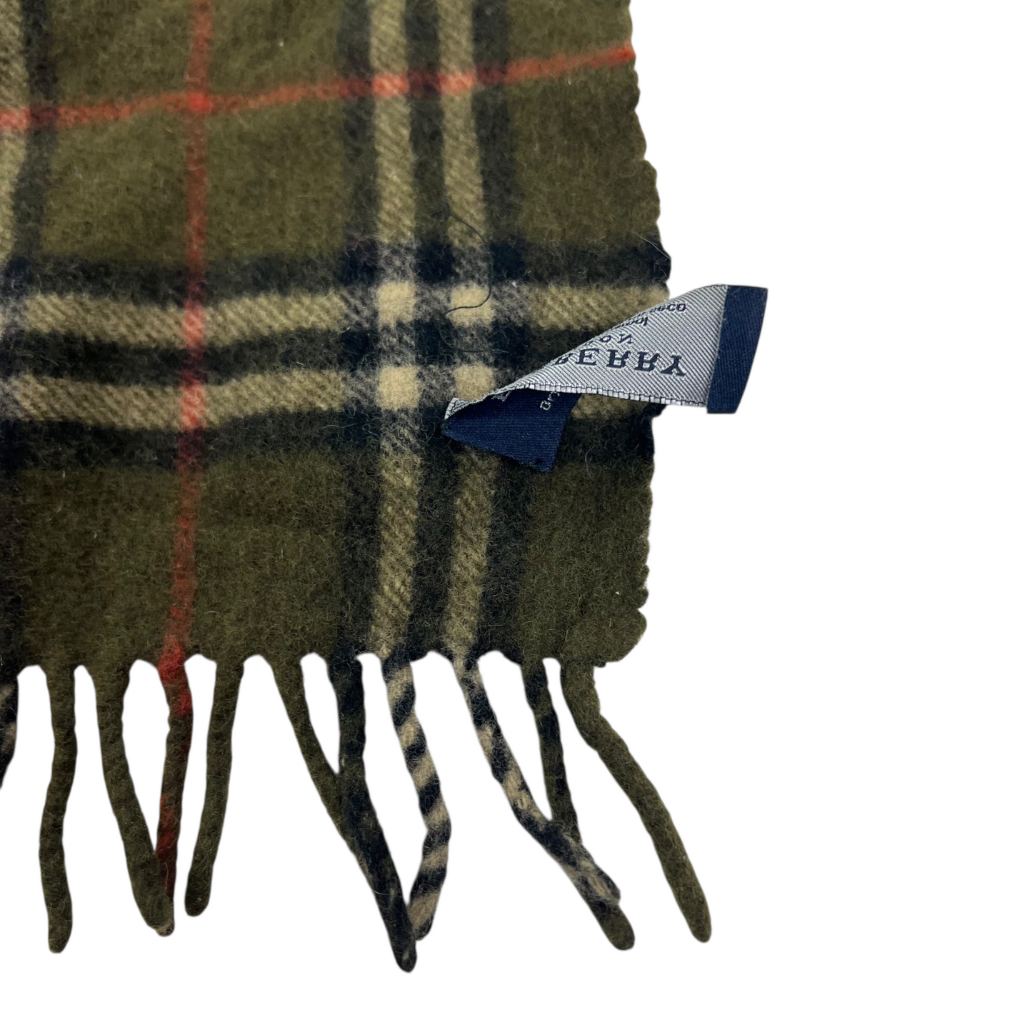 Burberry Wool Lambswool Muffler Scarf Schal Halstuch