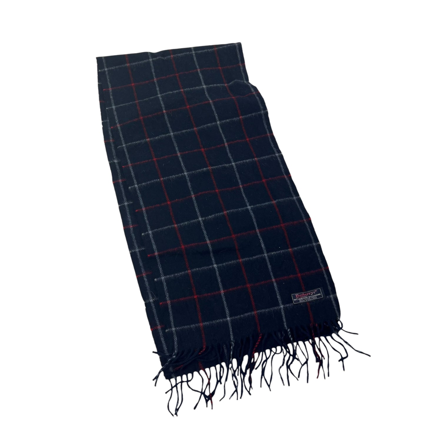 Burberry Cashmere Lambswool Wool Wolle Scarf / Schal Halstuch