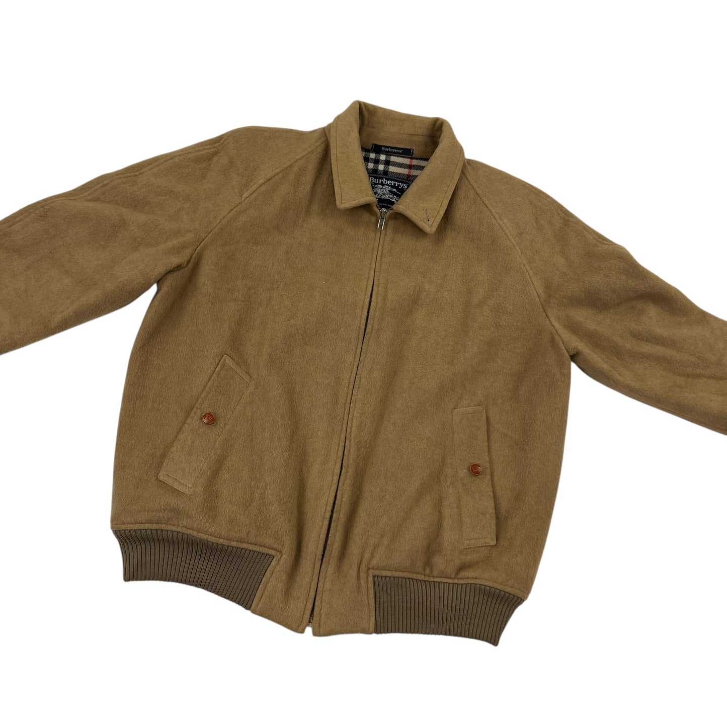 Vintage Burberry Wool Jacket Blouson - L