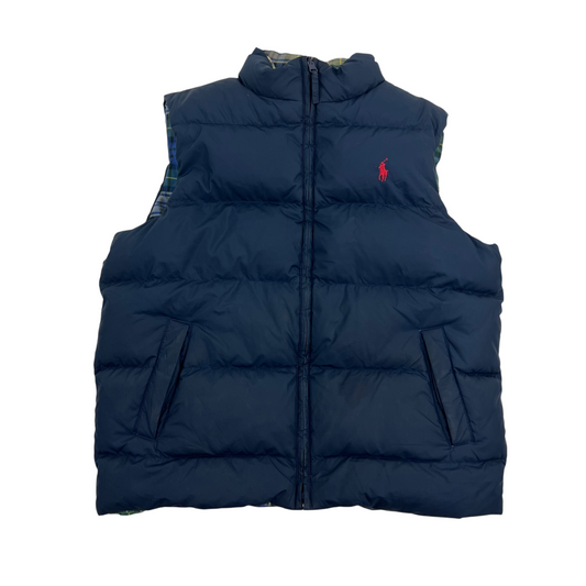 Polo Ralph Lauren Boys Reversible Puffer Vest Jacket - L 14/16