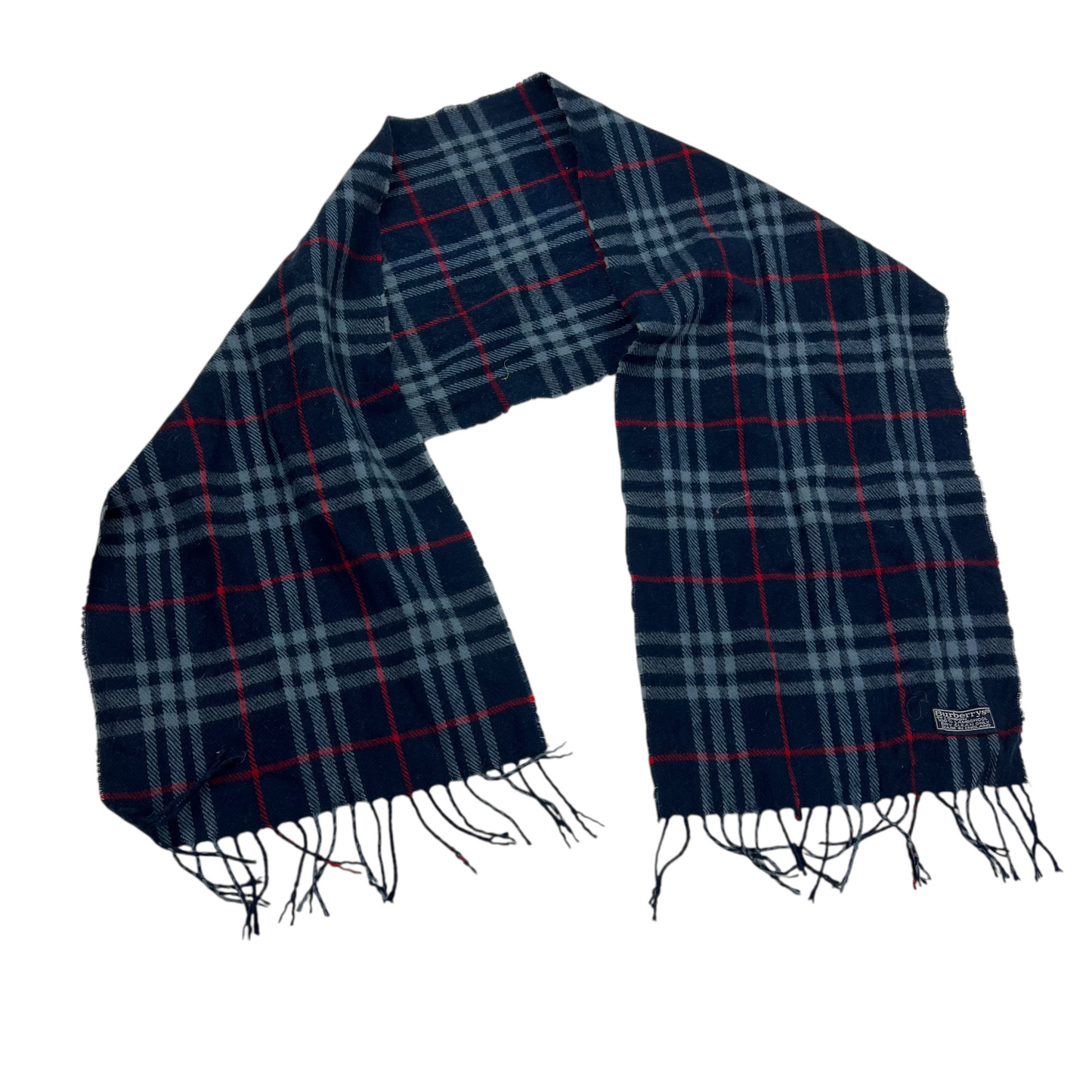 Burberry Wool Lambswool Muffler Scarf Schal Halstuch