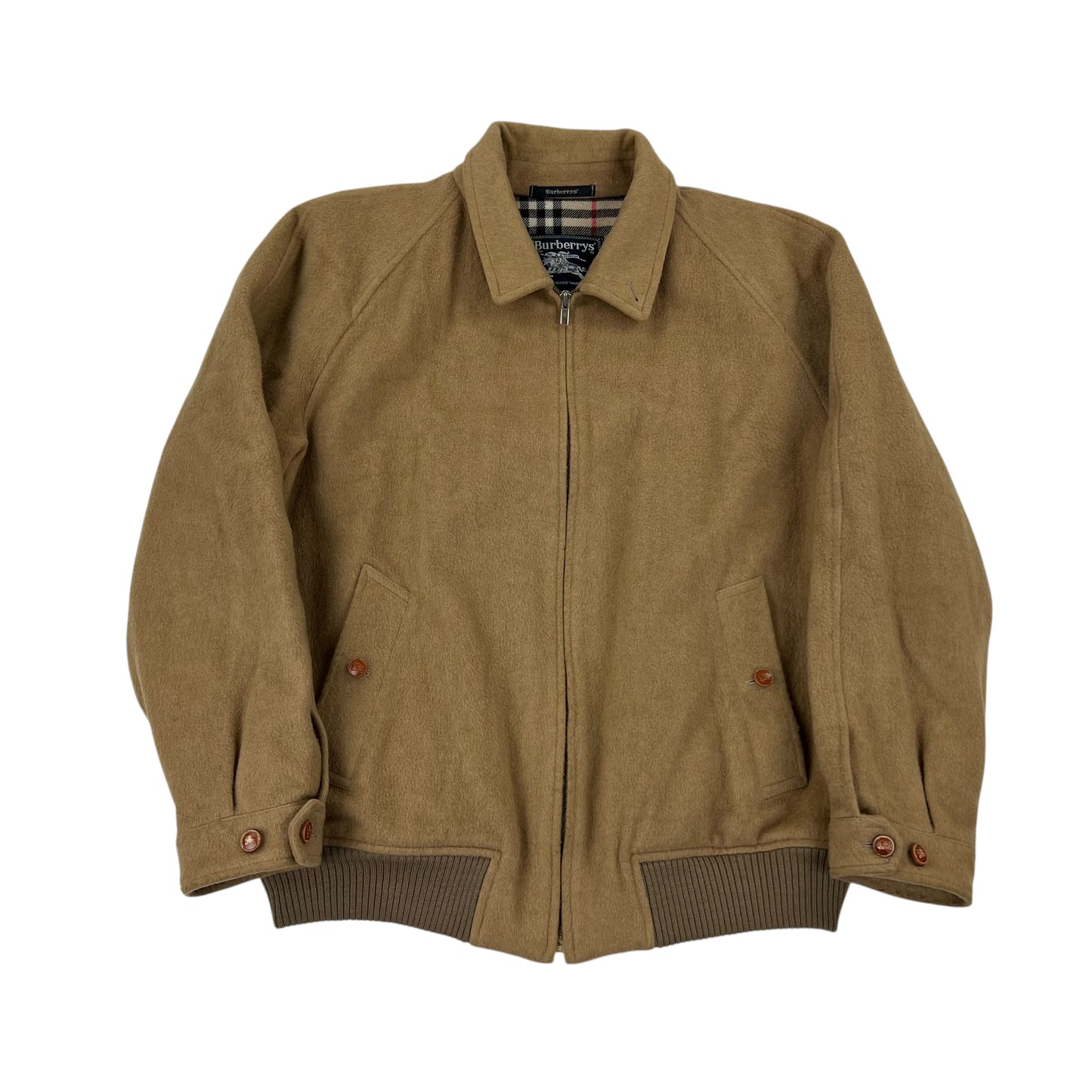 Vintage Burberry Wool Jacket Blouson - L