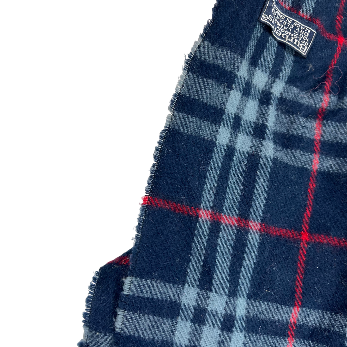 Burberry Wool Lambswool Muffler Scarf Schal Halstuch